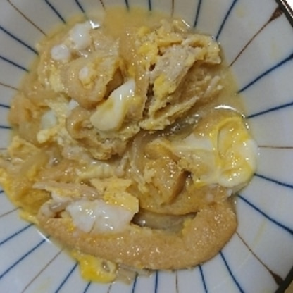 ご飯とは別盛りで。
甘じょっぱくて美味しかったです。